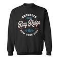 Bay Ridge Brooklyn New York Retro Vintage Graphic Sweatshirt