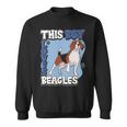 Beagle Quote Dog Owner This Boy Loves Beagles Sweatshirt
