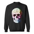 Beautiful Steampunk Multicolor Gear Skull Sweatshirt