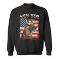 Belgian Malinois Dog Breed Yes Sir Sweatshirt