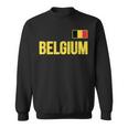 Belgium Belgian Flag Belgie Souvenir Love Sweatshirt