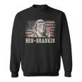 Ben Drankin Beer 4Th Of July Vintage Flag Sweatshirt