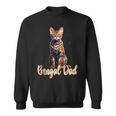 Bengal Katzen-Papa Cat Dad Daddy Father Haustiere Familie Sweatshirt