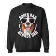 Bernese Mountain Dog Berner Dad Super Rad Puppy Dog Sweatshirt