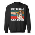 Best Beagle Dad Ever Best Beagle Dogs Dadintage Sweatshirt