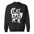 Best Cat Dad Fathers Day Men Kitty Daddy Papa Father's Day Sweatshirt