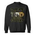 Best Dad In The Galaxy Fathers Day Space Boys Husbands Sweatshirt