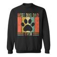 Best Dog Dad Ever Vintage Father's Day Dog Lover Sweatshirt