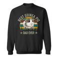 Best Guinea Pig Dad Ever Lustiges Meerschweinchen Papaater Sweatshirt