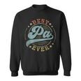Best Pa Ever Father's Day Pa Vintage Emblem Sweatshirt