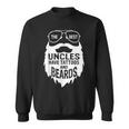 Best Uncles Beards Tattoos Husband Mens Sweatshirt