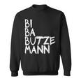 Biba Butzemann Schwarzes Sweatshirt, Graffiti-Schrift Design