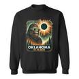 Bigfoot Oklahoma Total Solar Eclipse 2024 Eclipse Glasses Sweatshirt