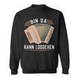 Bin Da Kann Losgehen Steirian Harmonica Squeeze Sweatshirt