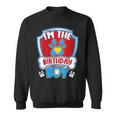 Im The Birthday Boy Dog Paw Family Matching Sweatshirt