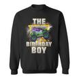 The Birthday Boy Monster Truck Family Matching Sweatshirt