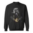 Black Pit Bull Rapper As Hip Hop Artist Dog Sweatshirt