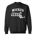 Boston Massachusetts Smart Accent Wicked Smaht Ma Sweatshirt