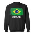 Brazilian Flag Vintage Made In Brazil Sweatshirt