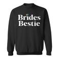 Bride Bestie Lesbischer Junggesellinnenabschied Pride Trauzeugin Sweatshirt