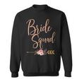 Bride Squad Bridal Shower Bridesmaid Wedding Party Sweatshirt