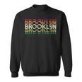 Brooklyn New York City Vintage Brooklyn Graphic Sweatshirt