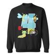 Bugs And Insects Nature Lover 4 Year Old 4Th Birthday Party Sweatshirt