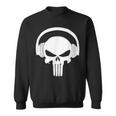 Calavera Dj Con Cascos Dj Skull Headphones Camisa de entrenamiento