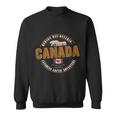 Canada Toronto Montreal Vancouver Canada Flag Sweatshirt