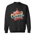 Carnival Staff Circus Event Vintage Retro Circus Matching Sweatshirt