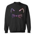 Cat Ears Decorations Feline Whiskers Cute Cat Toy Sweatshirt