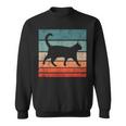Cat Retro Style Vintage Sweatshirt