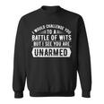 I Would Challenge You To A Battle English Literature Sweatshirt