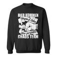 Chaos Team Papa Und Sohn Werdenderater Papa Loading Sweatshirt