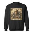 Cherokee Native Indian Retro Stamp Pride Strength Sweatshirt