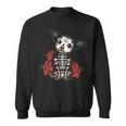Chihuahua Dia De Los Muertos Day Of The Dead Dog Sugar Skull Sweatshirt