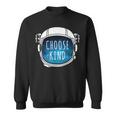 Choose Kind Anti-Bullying Astronaut HelmetSweatshirt