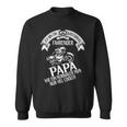 Chopper Motocross Ich Bin Ein Motorrad Fahrender Papa Sweatshirt