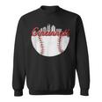 Cincinnati Skyline Cityscape Baseball Retro Vintage Sweatshirt