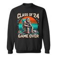 Class Of 2024 Graduation Seniors 24 Gamer Game Over Sweatshirt