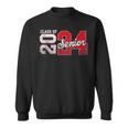 Class Of 2024 Senior 24 High School Graduation Party Sweatshirt