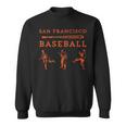 Classic San Francisco Baseball Fan Retro Sweatshirt