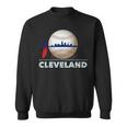 Cleveland Hometown Indian Tribe Ball With Skyline Sweatshirt