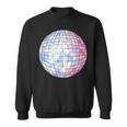 Colorful Disco Mirror Ball 1970S Retro 70S Dance Party Sweatshirt