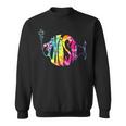 Colorful Phish-Jam Tie-Dye For Fisherman Fish Graphic Sweatshirt