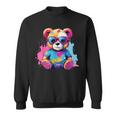 Colorful Teddy Bear Sweatshirt