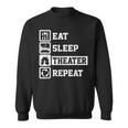 Coma El Teatro Dormido Repita Los Regalos Divertidos Para Lo Camisa de entrenamiento