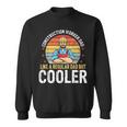 Construction Worker Dad Much Cooler Father Mens Sweatshirt