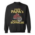 Cool Papas Fahren Schwalbe Kr51 Simson Ddr Moped Sweatshirt