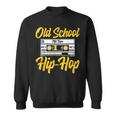 Cool Retro Old School Hip Hop 80S 90S Mixtape Cassette Sweatshirt